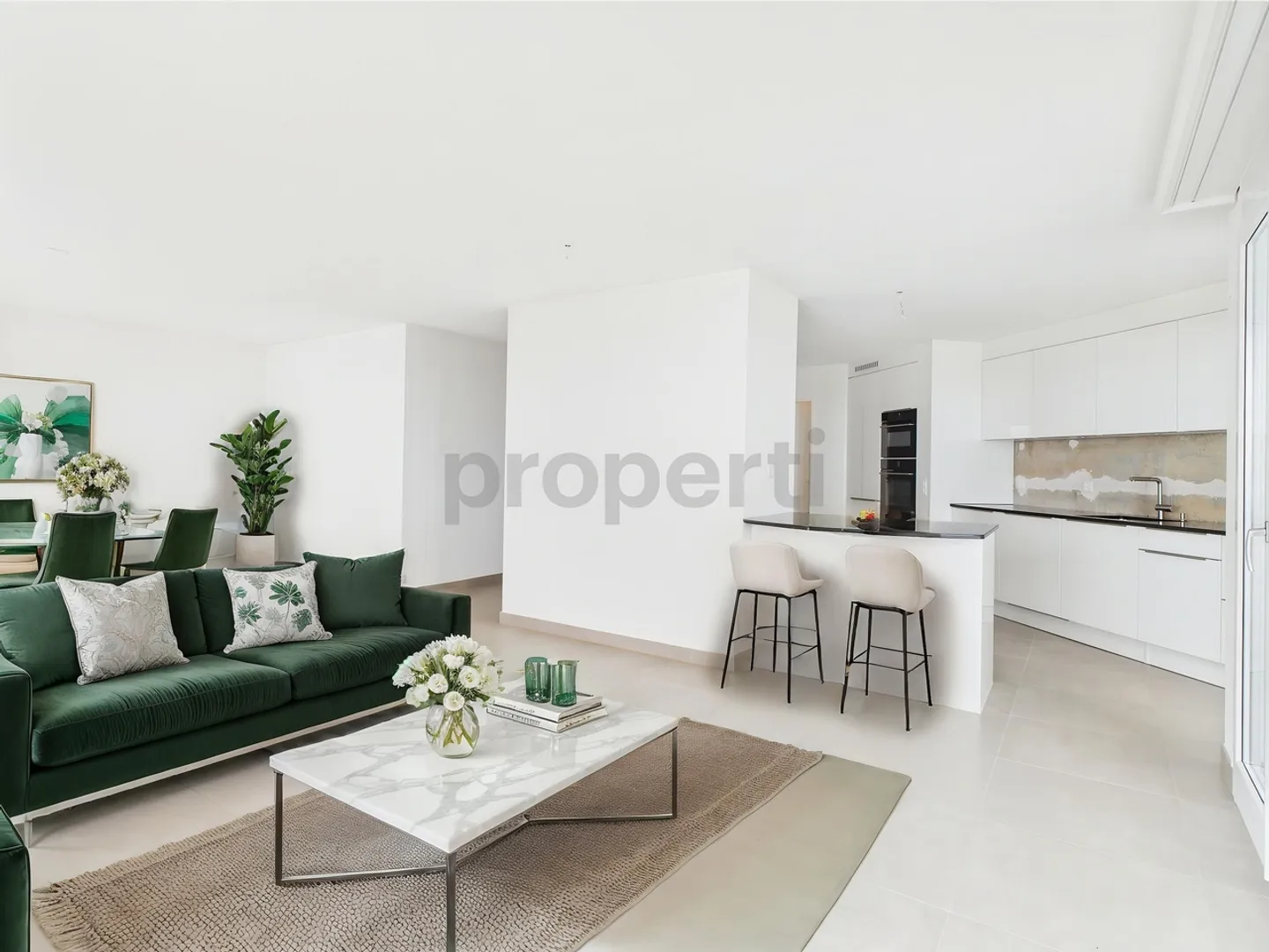 Renovierte 4,5-Zimmer-Wohnung mit Panoramablick - Foto 1 von 13
