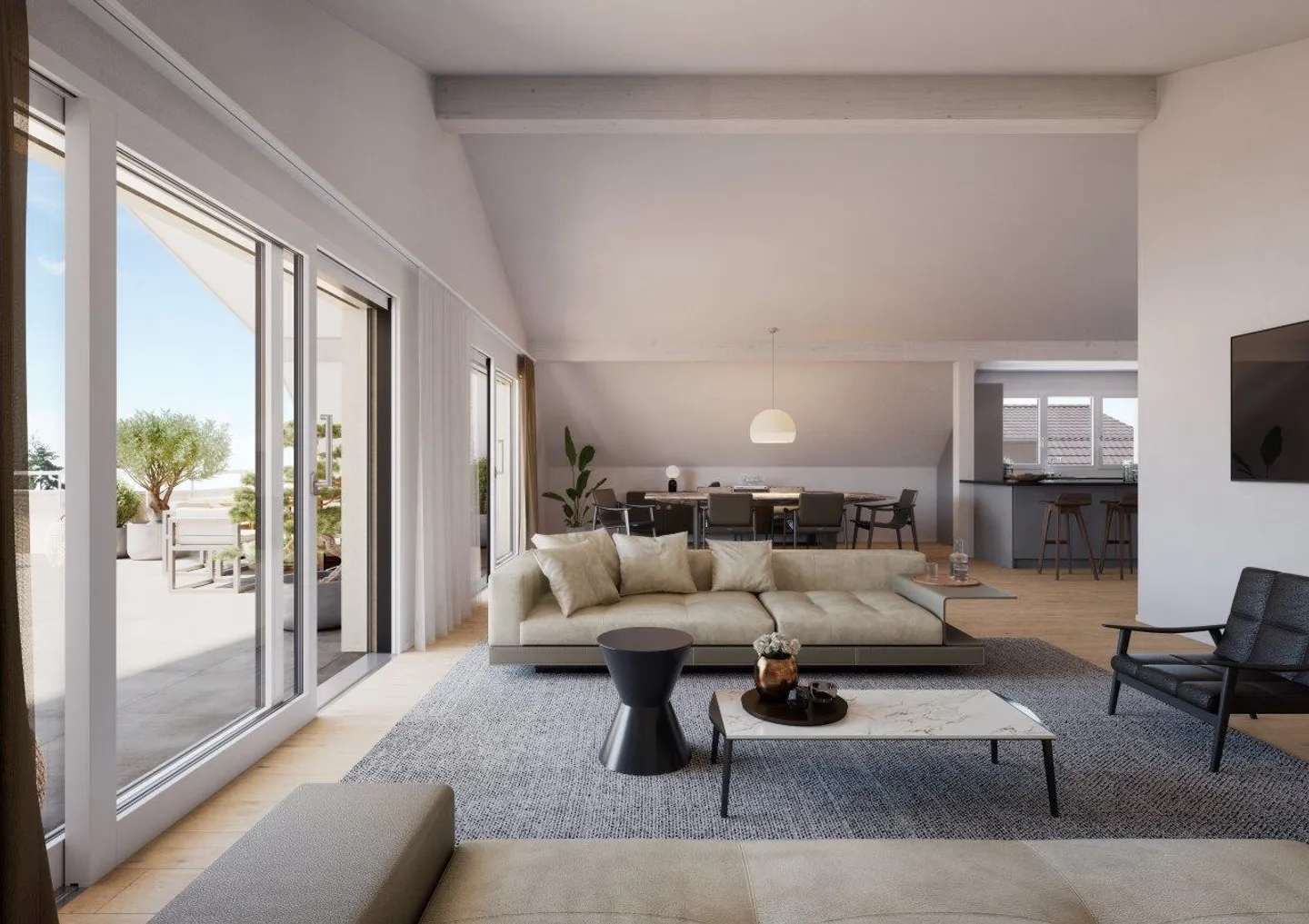 Construction Start - Unique Penthouse Apartment on One Floor with Direct Elevator Access "at Gerenbach" - Photo 2 of 4