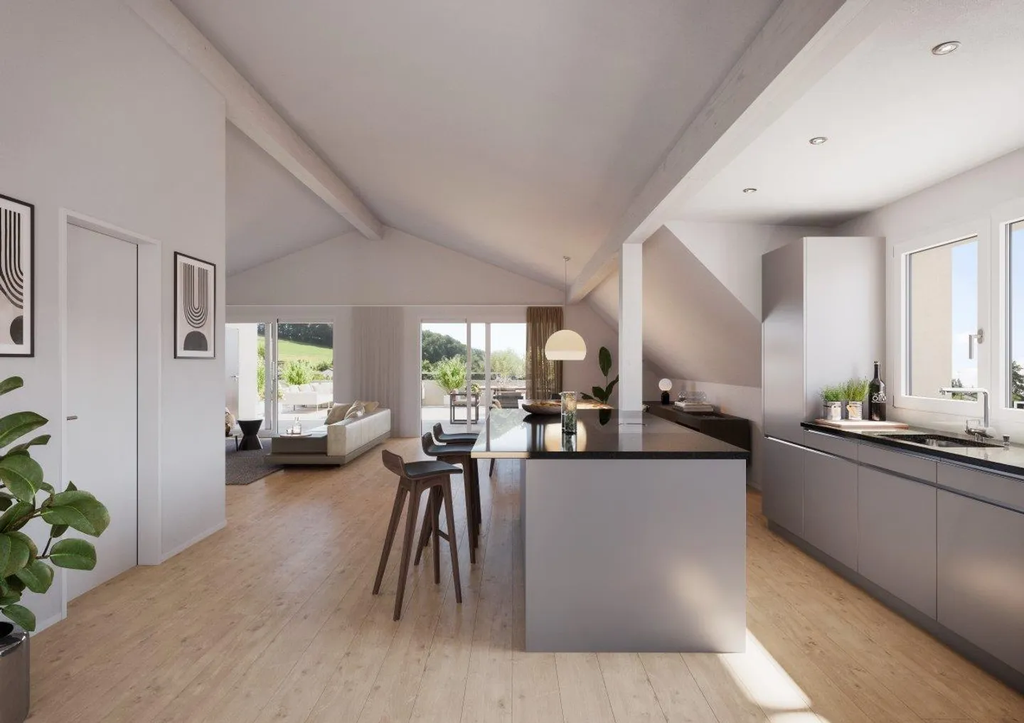 Construction Start - Unique Penthouse Apartment on One Floor with Direct Elevator Access "at Gerenbach" - Photo 3 of 4