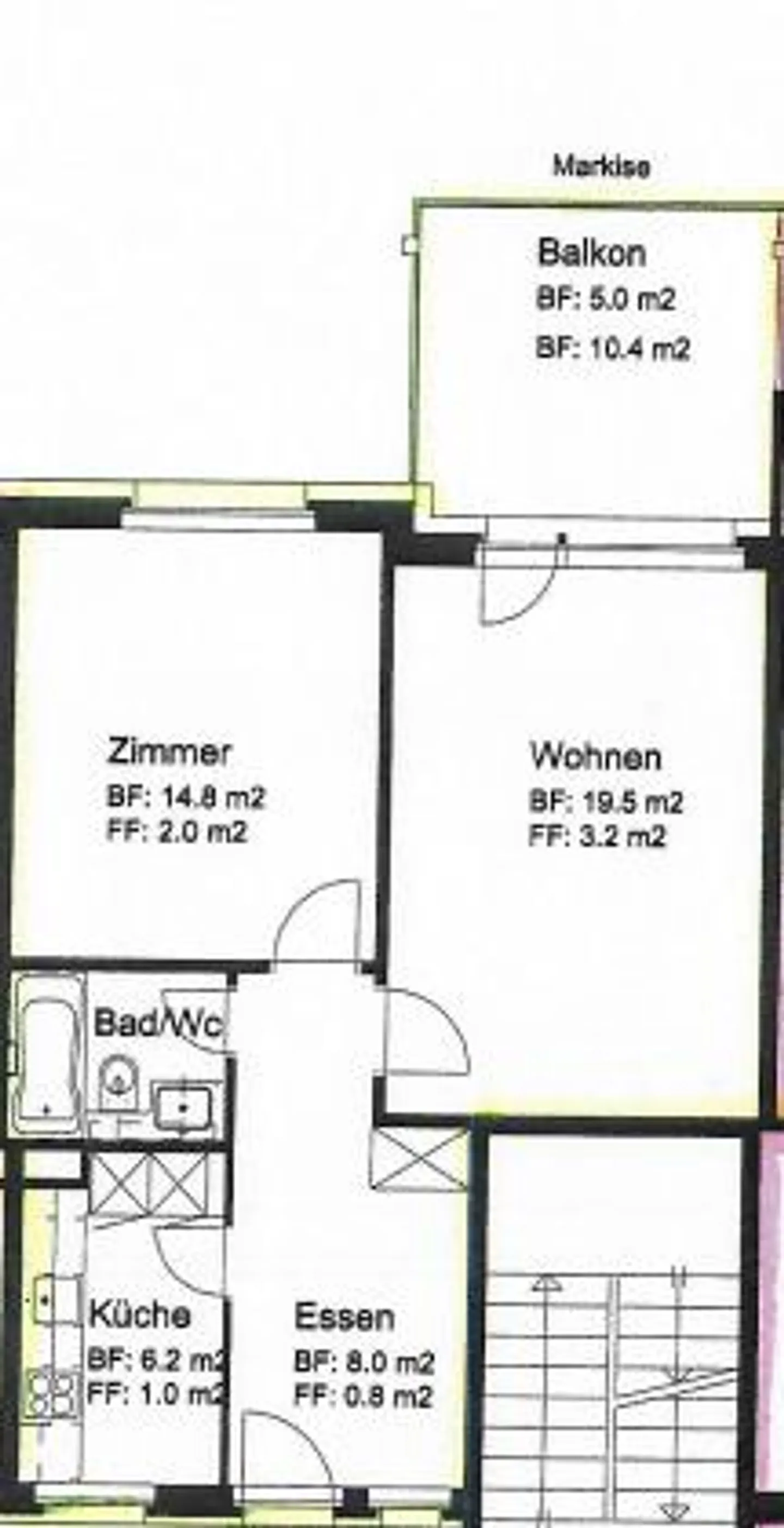 Moderne 2.5-Zimmerwohnung - Foto 6 von 7