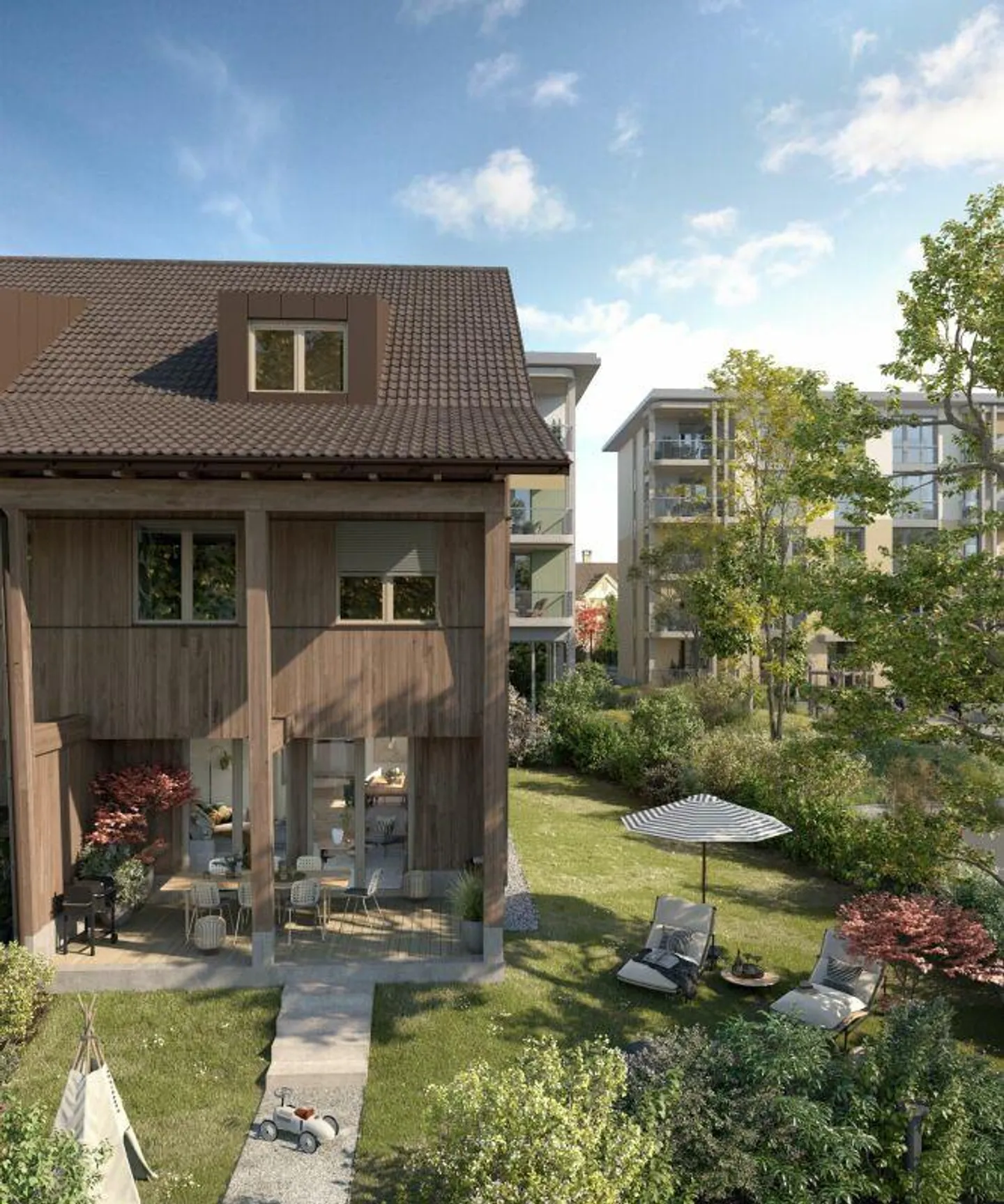 Maison au Jardin - Zone FLAWA - Photo 1 sur 7