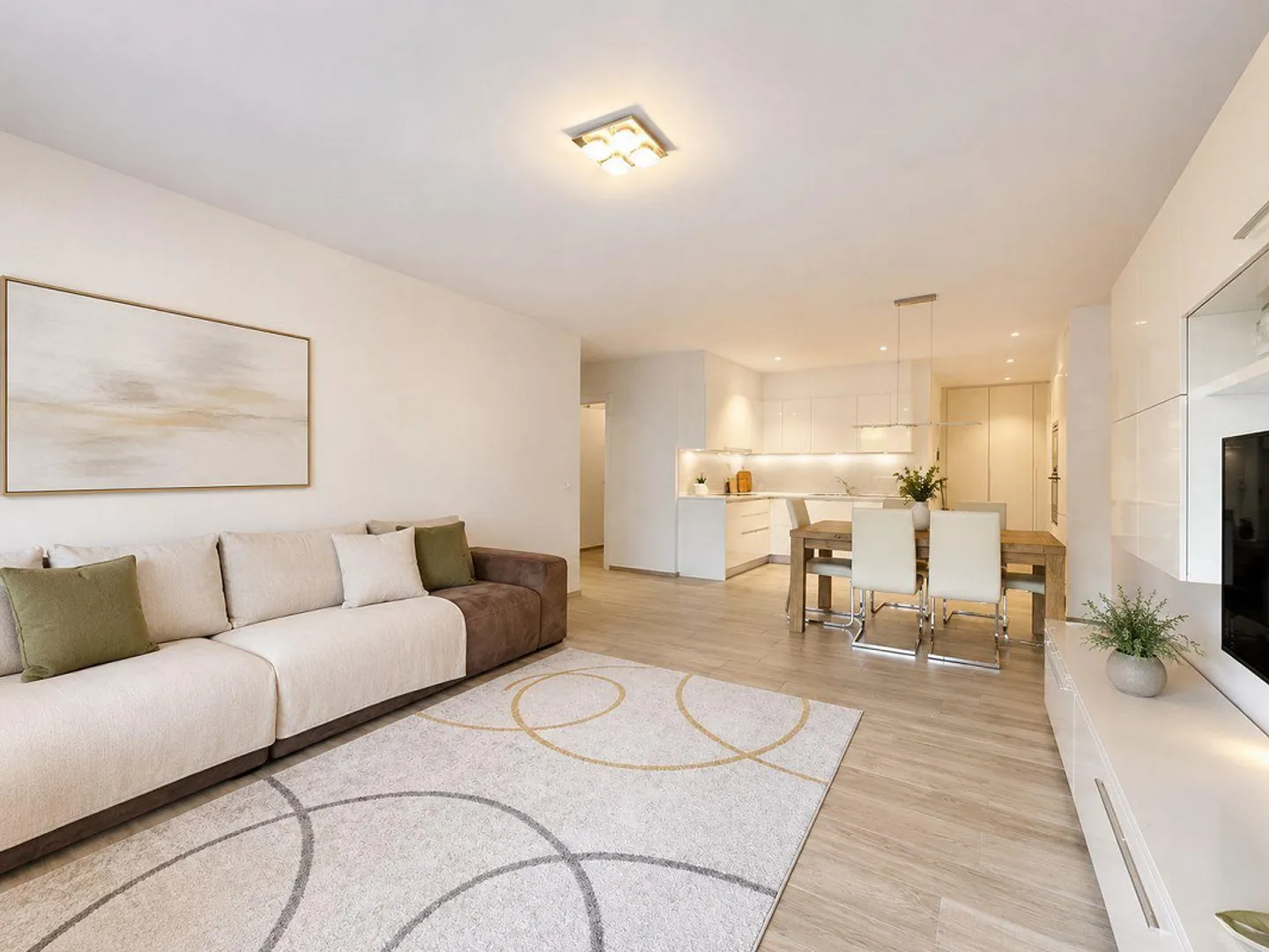 Elegante Wohnung mit Garten - Foto 2 von 10