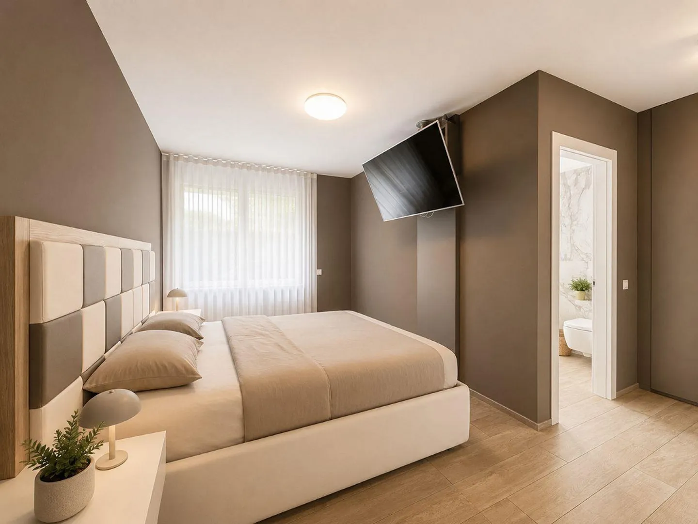 Elegante Wohnung mit Garten - Foto 5 von 10