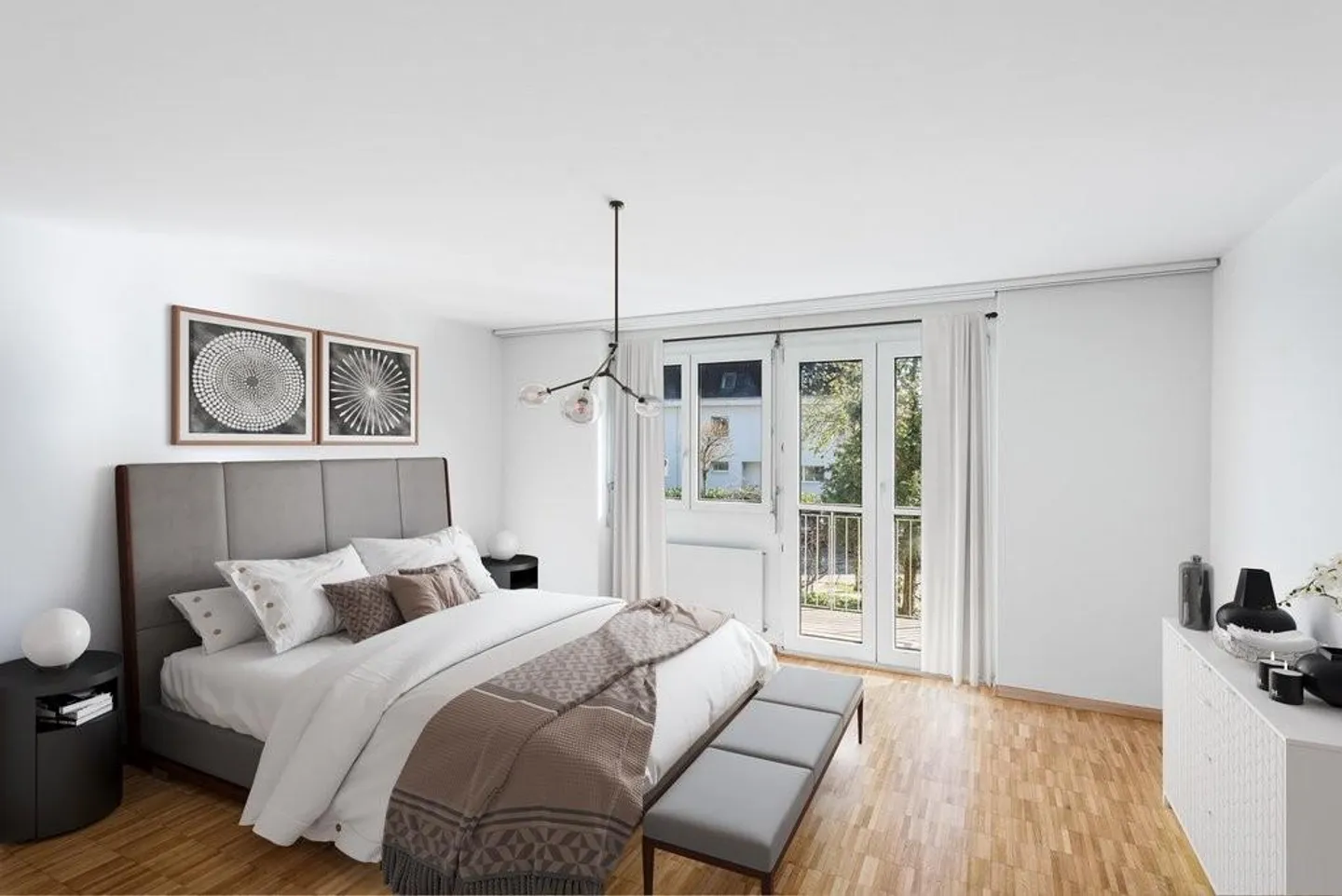 Renovated 4.5-room terraced single-family house - Photo 7 of 12