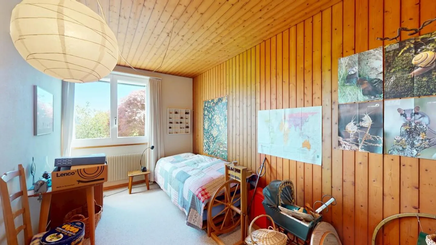 5.5-Room Single Family Home with Natural Garden and Panoramic View of the Bernese Alps - Photo 7 of 26