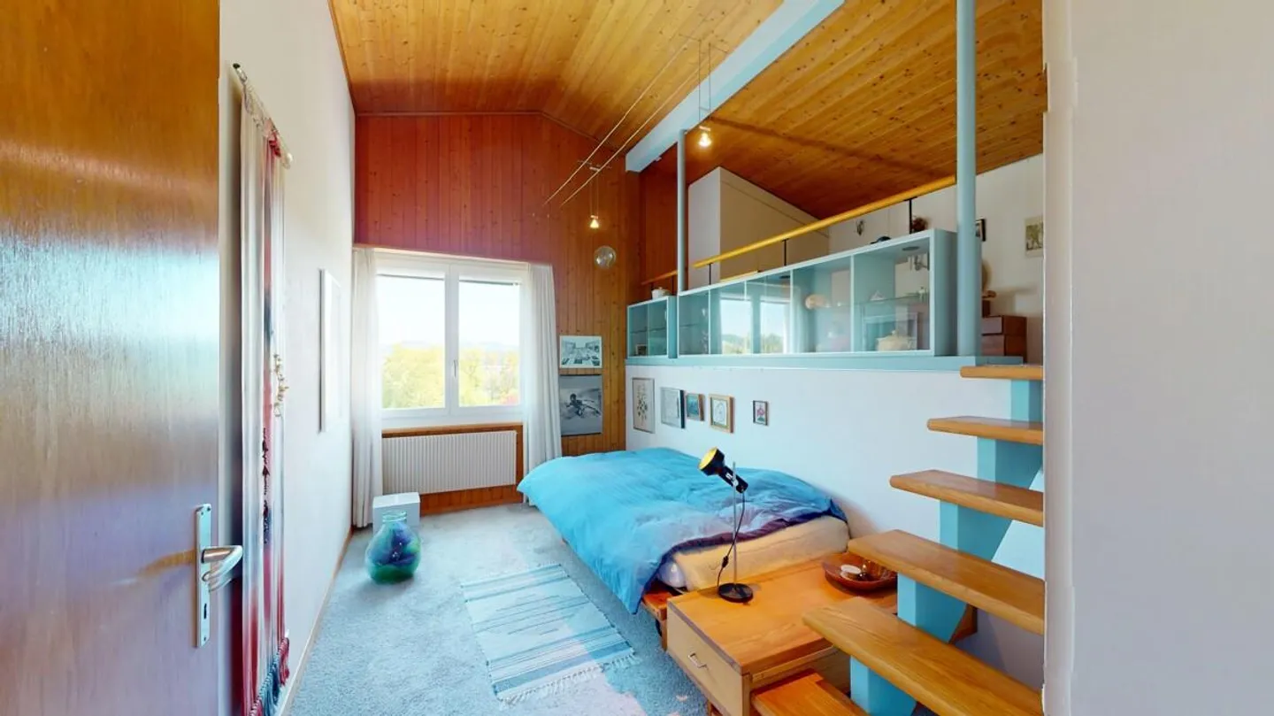 5.5-Room Single Family Home with Natural Garden and Panoramic View of the Bernese Alps - Photo 12 of 26
