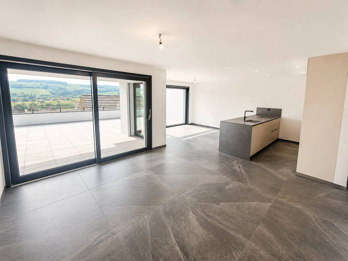 Villa jumelle contemporaine de 180 m² à Lucens - incroyable vue dégagée - Photo 1 of 13