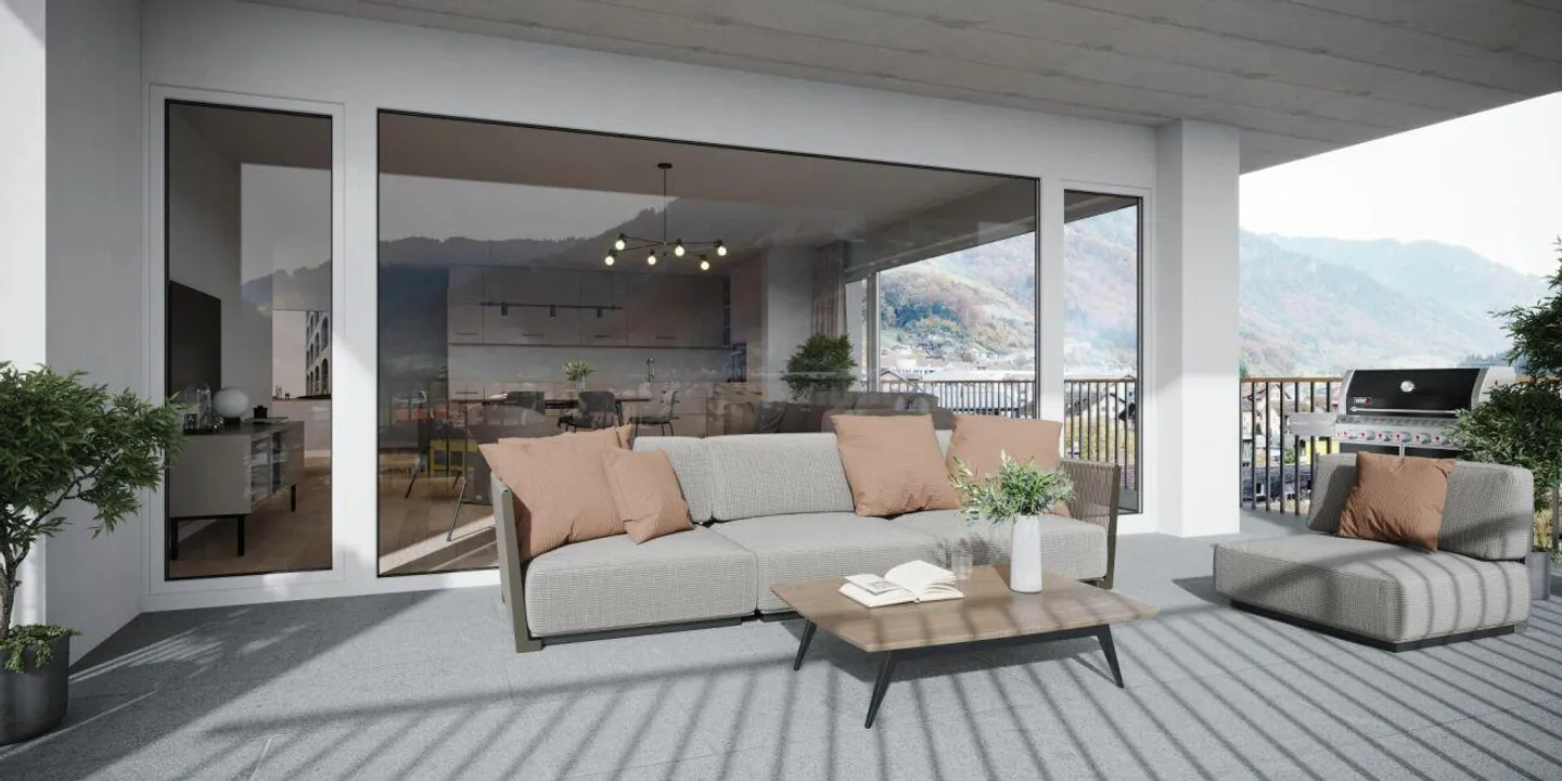 3.5 Room New Apartment No. 4 on the 1st Floor, 117m2, CHF 725,000.00 - Photo 11 of 13