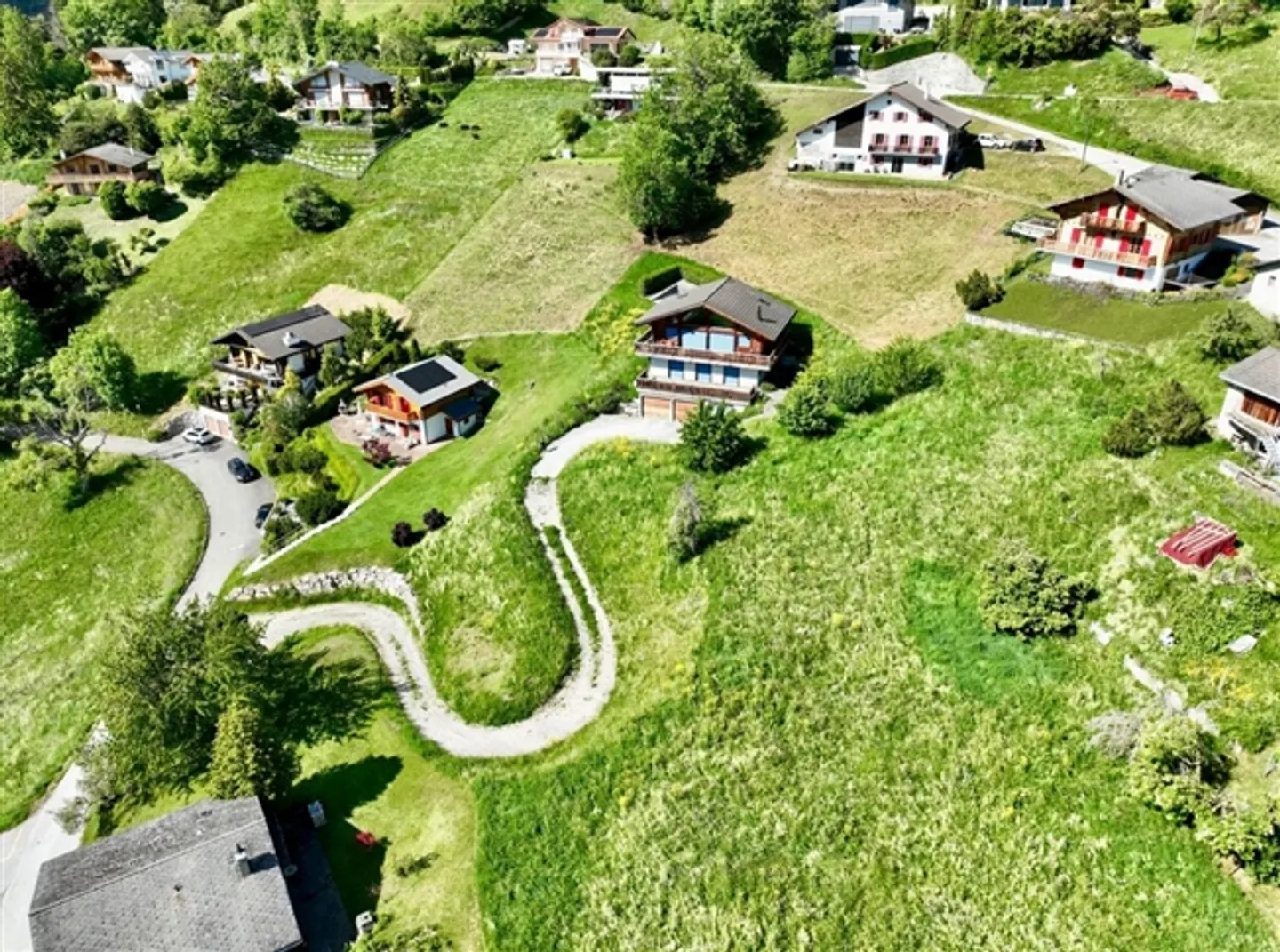 Terreno straordinario a Icogne - Vista panoramica e sole ideale - Foto 5 di 5