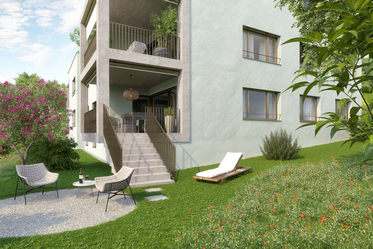 Vivere bene a Münchenstein. Sostenibile ed efficiente dal punto di vista energetico - Foto 1 di 5