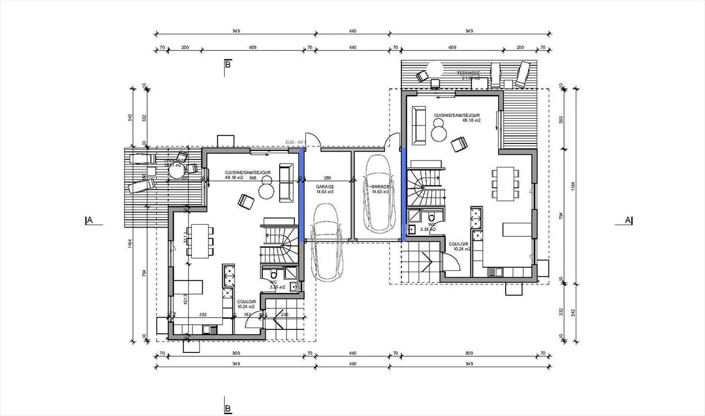 Sviluppo di due ville MINERGIE premium a Commugny - Foto 7 di 11