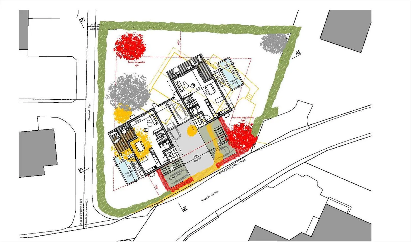 Sviluppo di due ville MINERGIE premium a Commugny - Foto 11 di 11