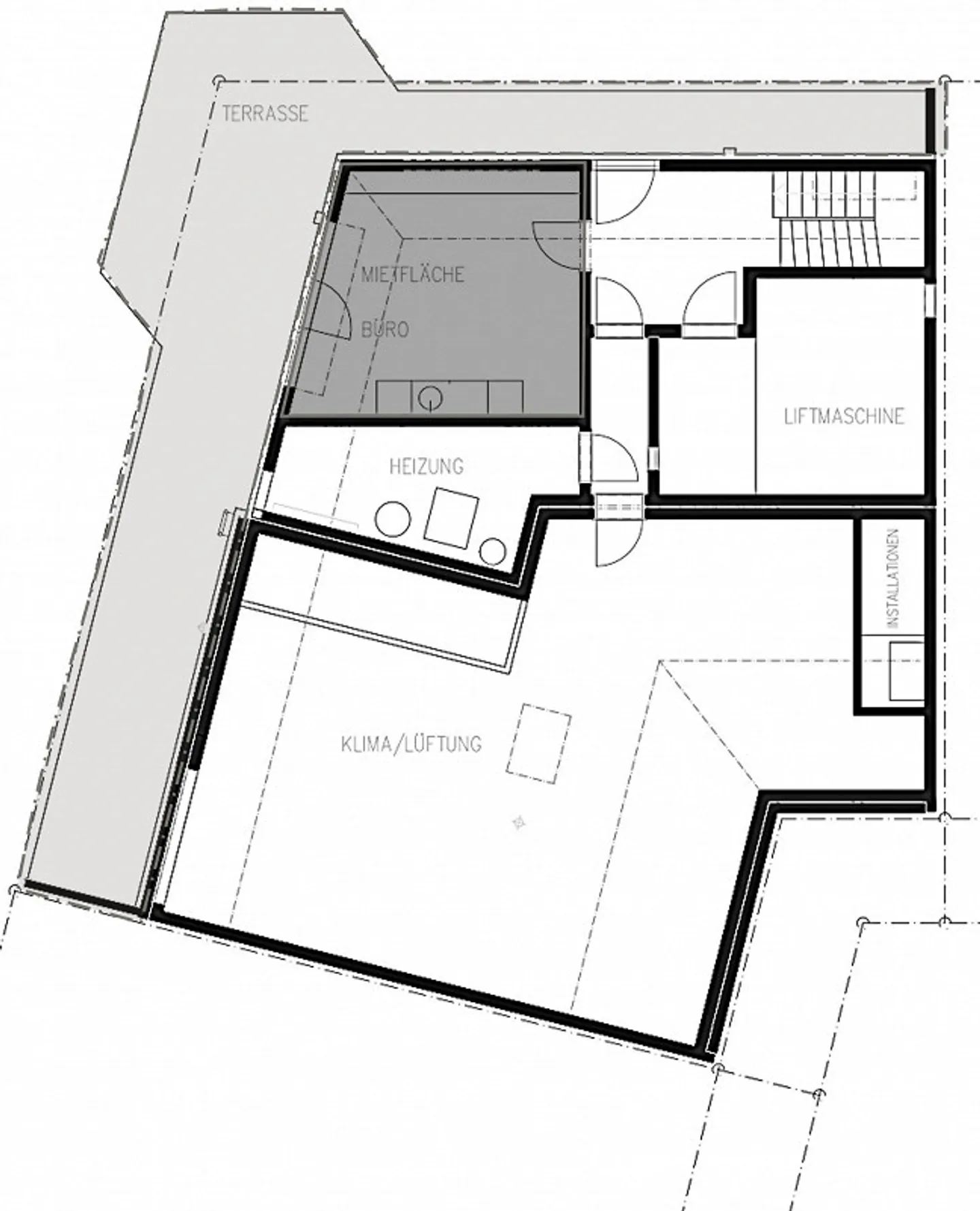 Bürofläche mit Dachterrasse - Foto 8 von 8