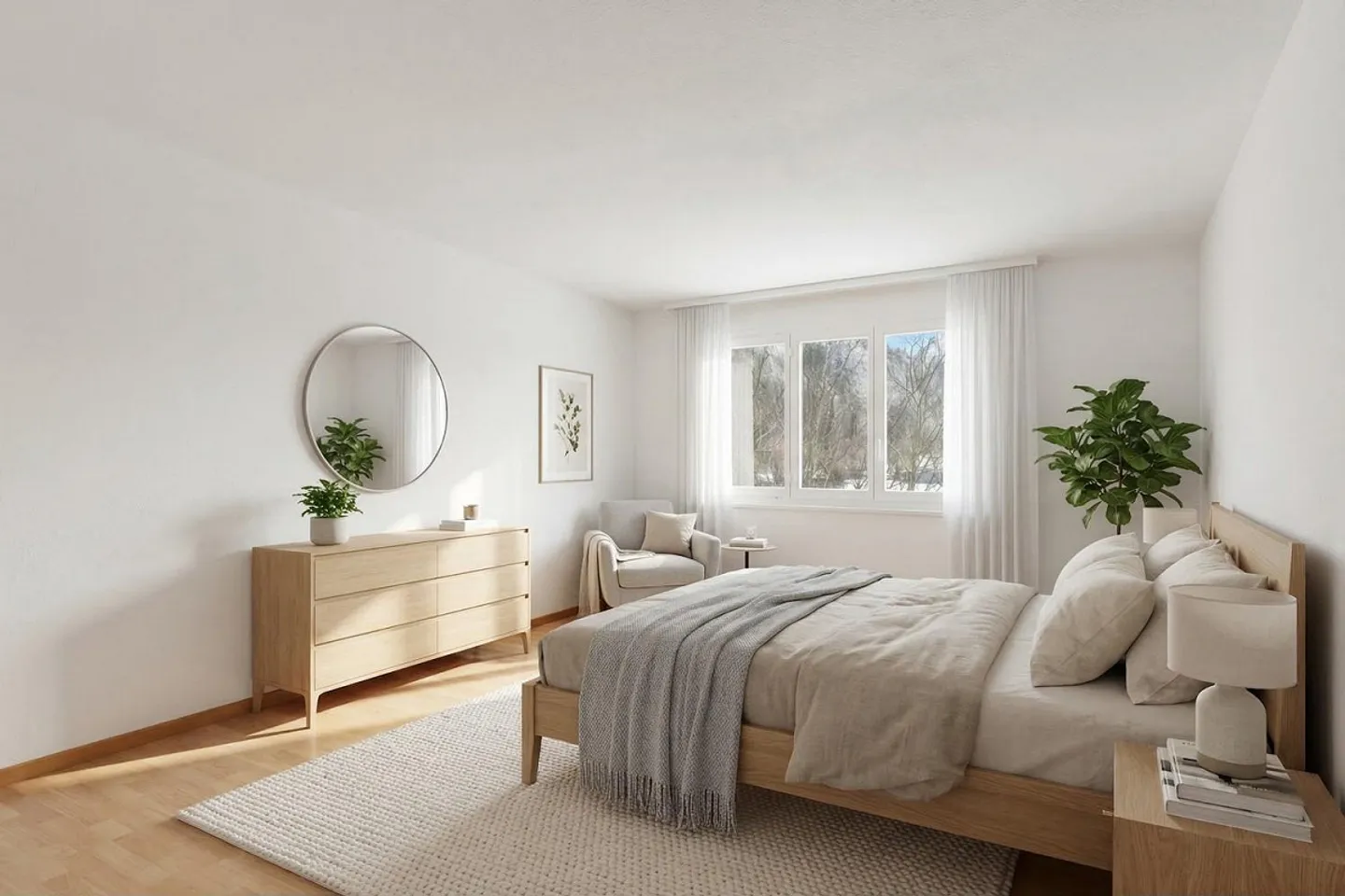 Charming penthouse with balcony - Photo 2 of 9