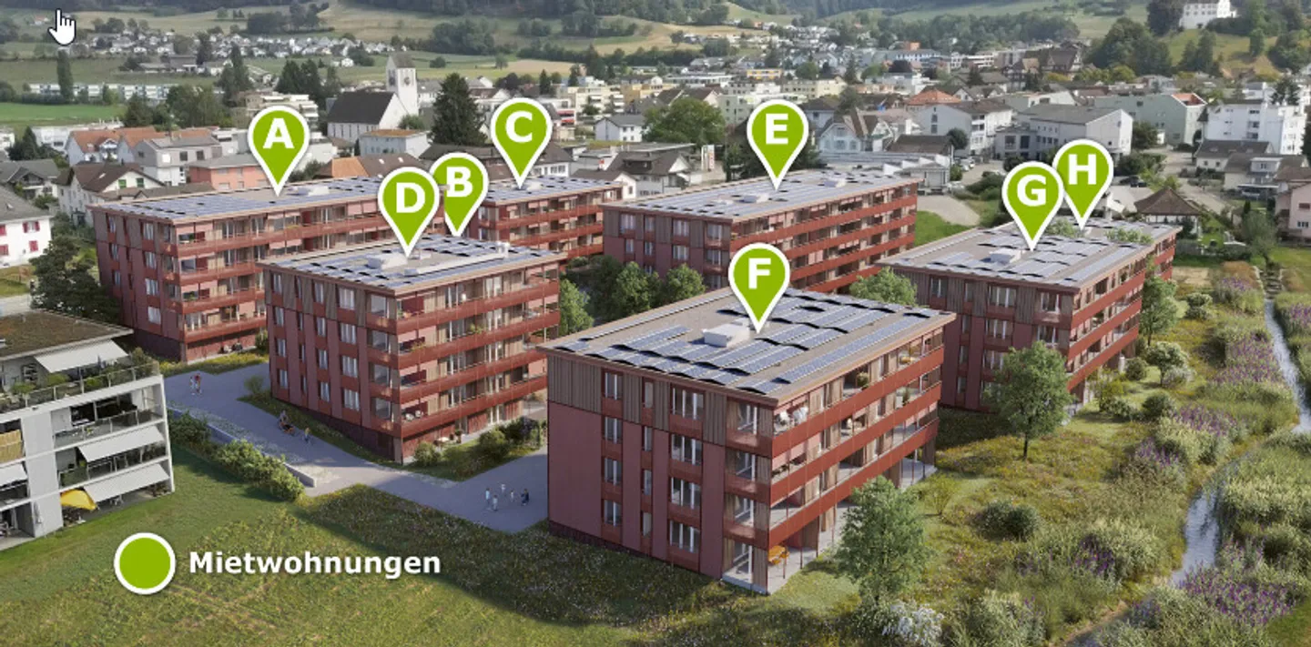 Stilvolle 3.5-Zimmerwohnung - Foto 1 von 9