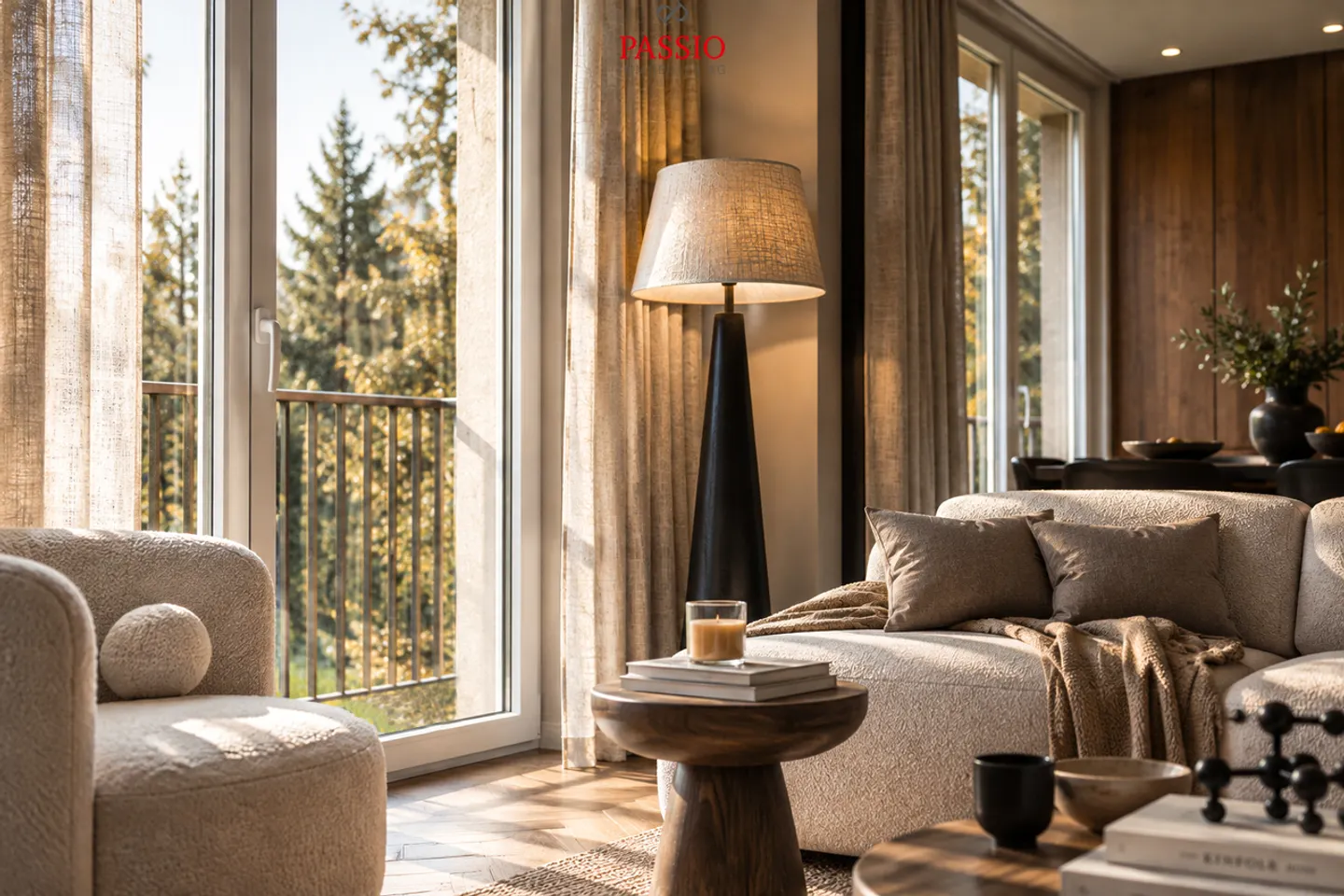 Modern 4.5-room apartment with timeless architecture and high quality - Photo 2 of 8
