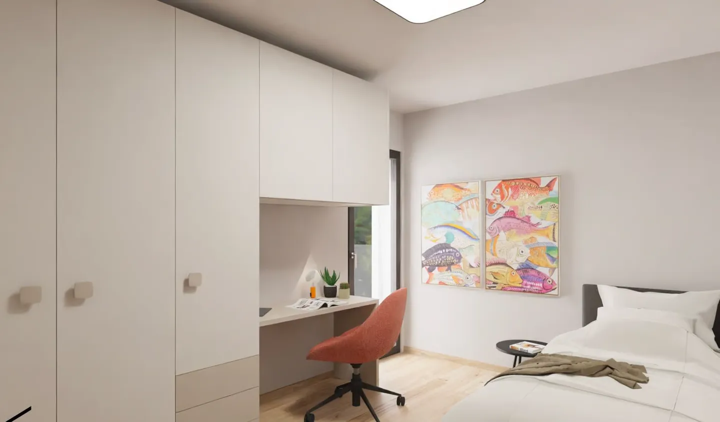 BELLINZONA - NUOVO APPARTAMENTO DI 3.5 LOCALI CON AMPIA TERRAZZA IN VENDITA - Foto 6 di 7