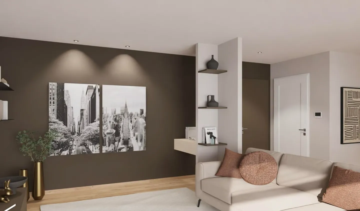 BELLINZONA - NUOVO APPARTAMENTO DI 3.5 LOCALI CON AMPIA TERRAZZA IN VENDITA - Foto 3 di 7