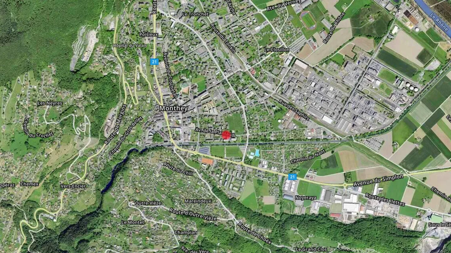 MAGNIFICO APPARTAMENTO 3.5 STANZE A MONTHEY - Foto 6 di 6