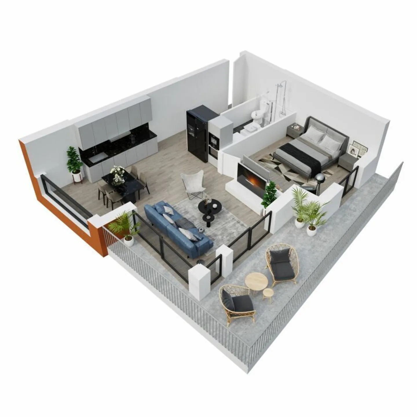 Bel appartement de 2,5 pièces au centre de Monthey - Photo 8 sur 12