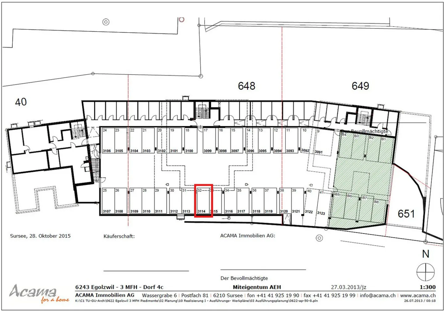 Indoor parking space for rent - Photo 2 of 2