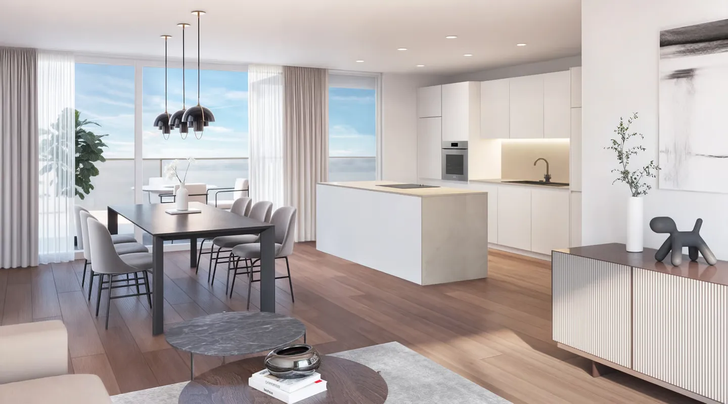 4.5-room penthouse in Romanshorn - live at the top, more privacy - Photo 3 of 8