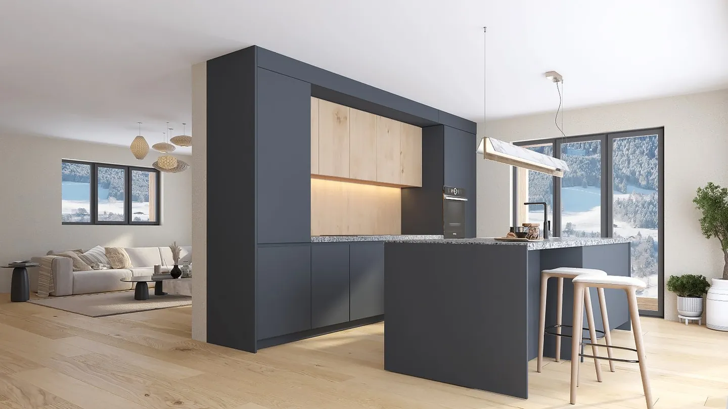 Chalet individuel "Les Pommats A" à vendre à Val d’Illiez – Permis de construire disponible - Photo 7 sur 8