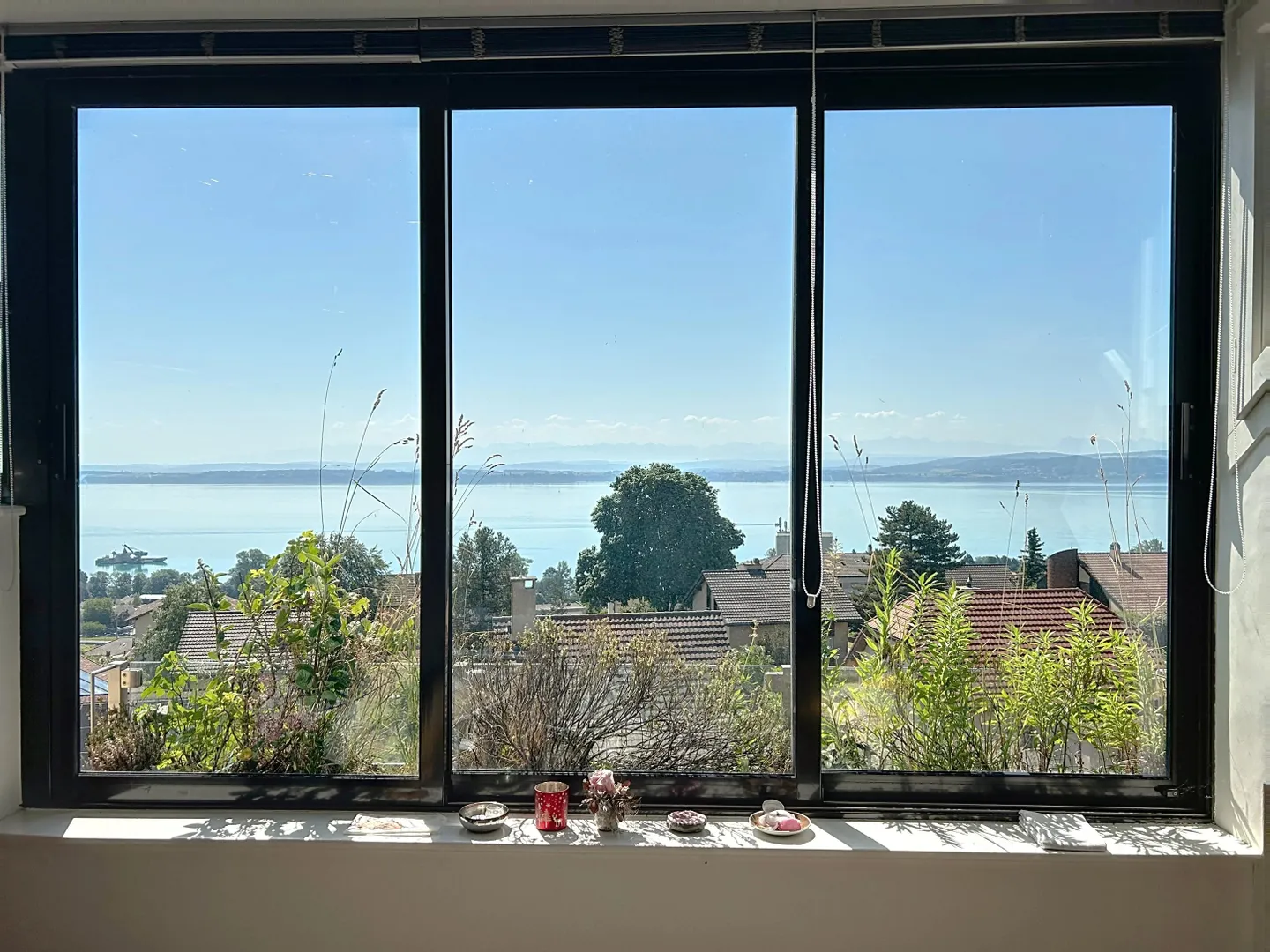 Apartment with panoramic view of the lake and the Alps - Photo 2 of 9