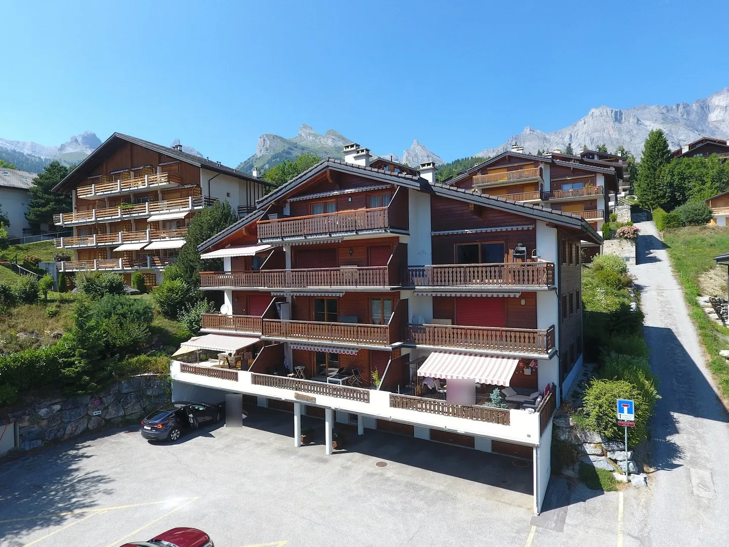 Geräumige Wohnung in Ovronnaz - Foto 12 von 14