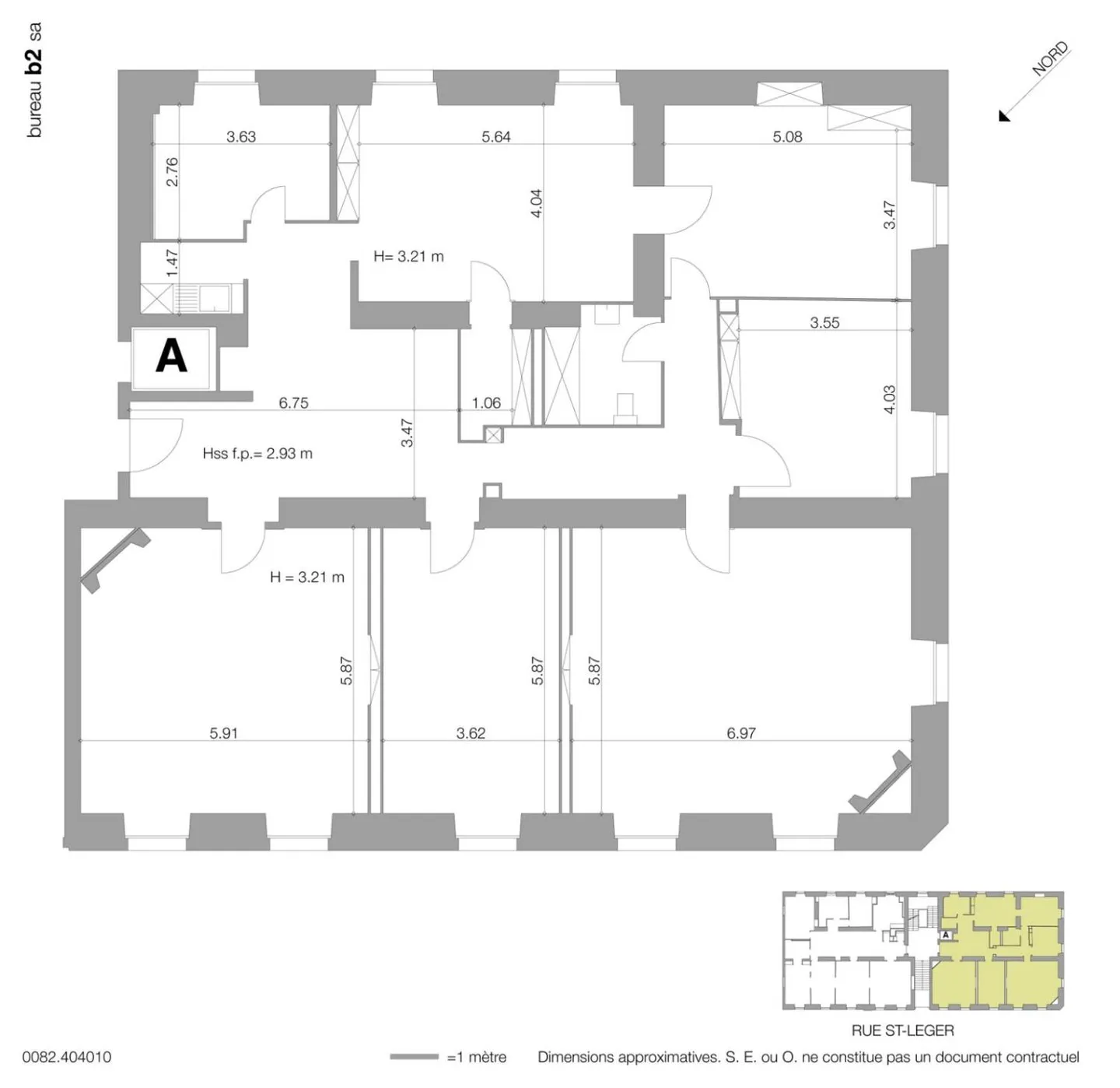 Espace de Bureau Prestigieux - Photo 3 sur 3