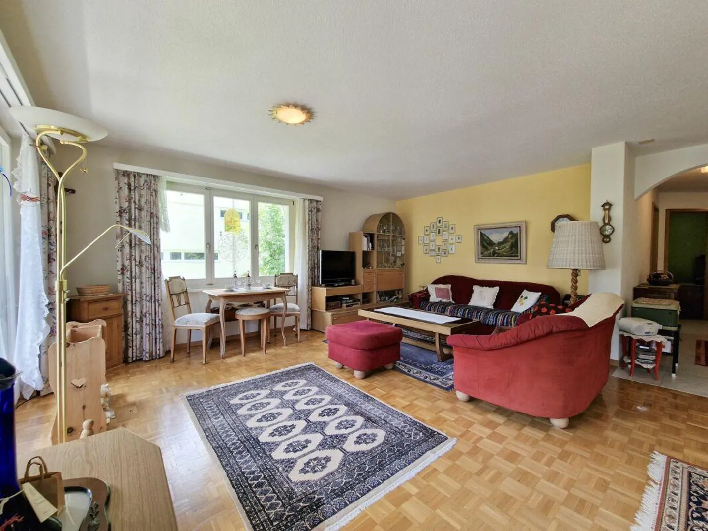Appartamento 4½ locali con vista mozzafiato sul Taminatal - Foto 5 di 17