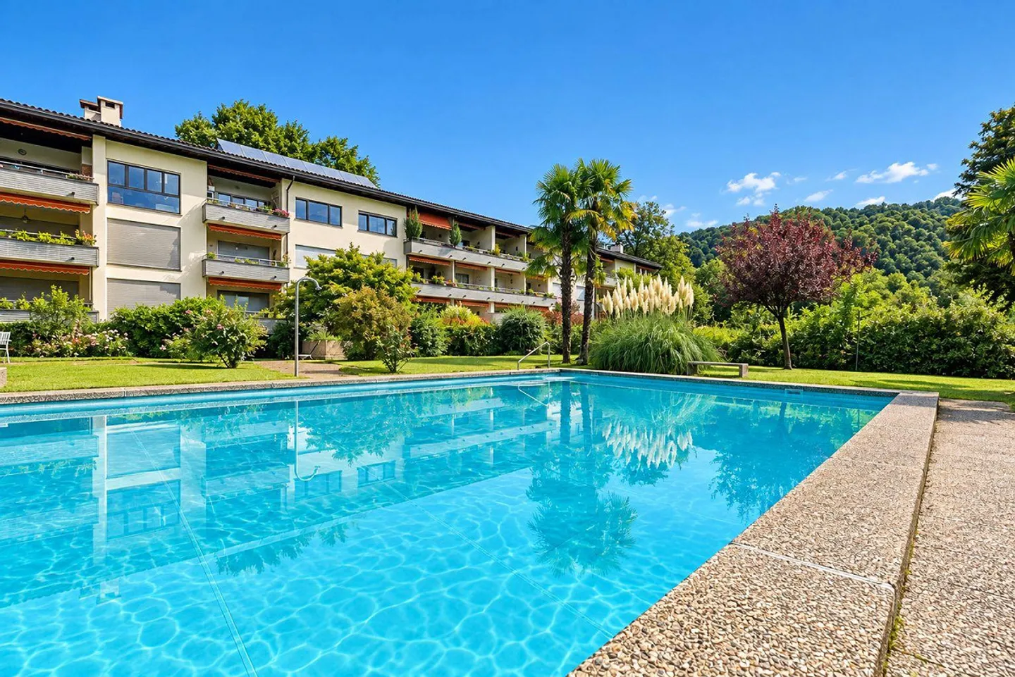 Renovated apartment in residence with swimming pool - Photo 1 of 12