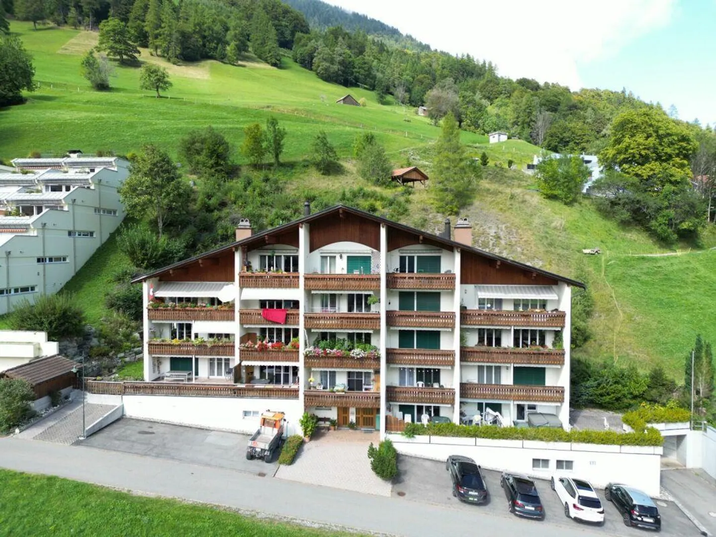 Appartamento 4½ locali con vista mozzafiato sul Taminatal - Foto 16 di 17