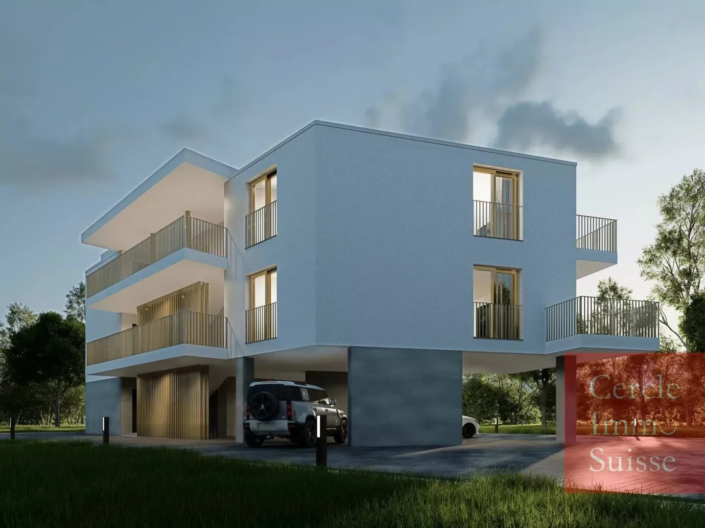 Résidence SOLENA - Neue 2.5-Zimmer-Wohnung im 2. Stock - Lot E - Foto 3 von 9