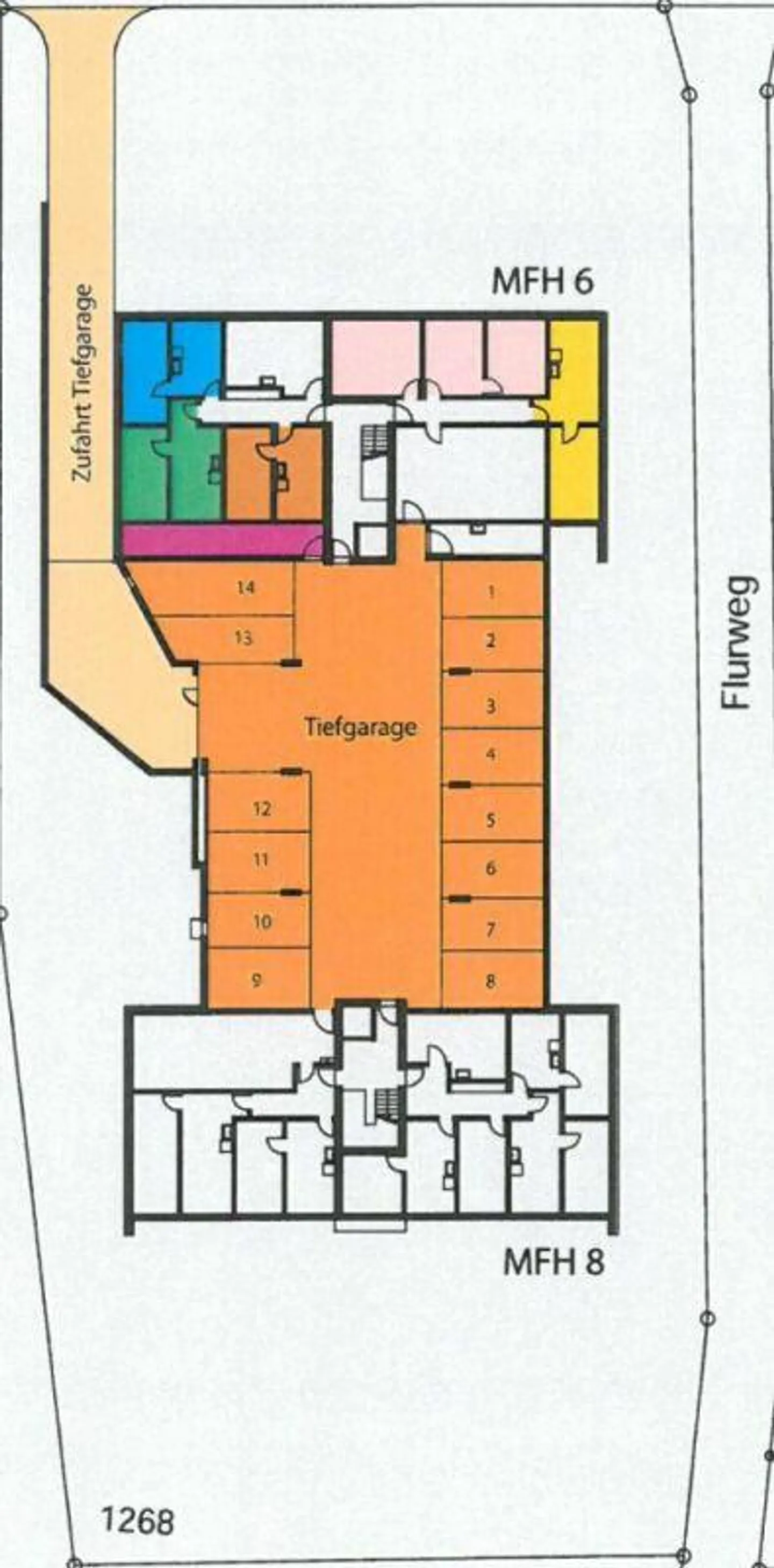Posto auto sotterraneo in affitto - Foto 4 di 4