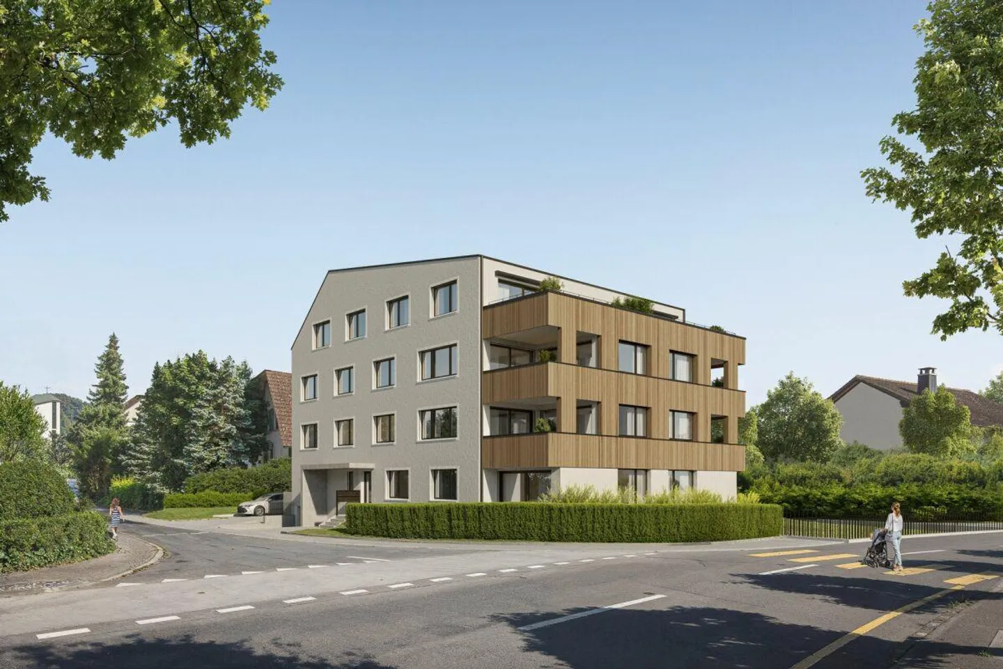 Modernes Apartment in Langnau - Foto 3 von 4