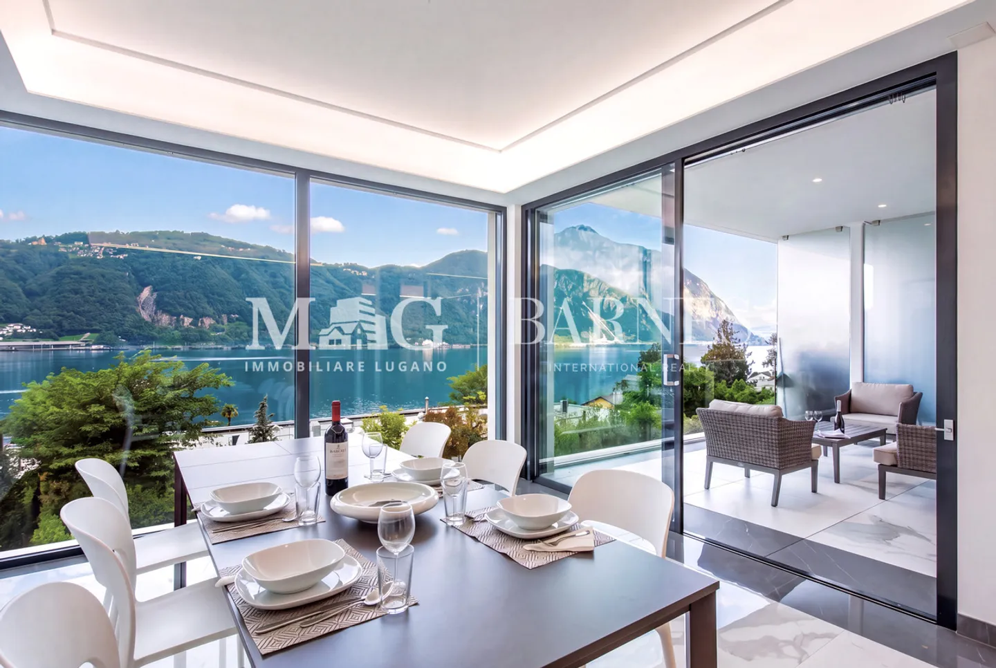 Bissone: 3.5-room apartment with lake view and terrace - Photo 1 of 11