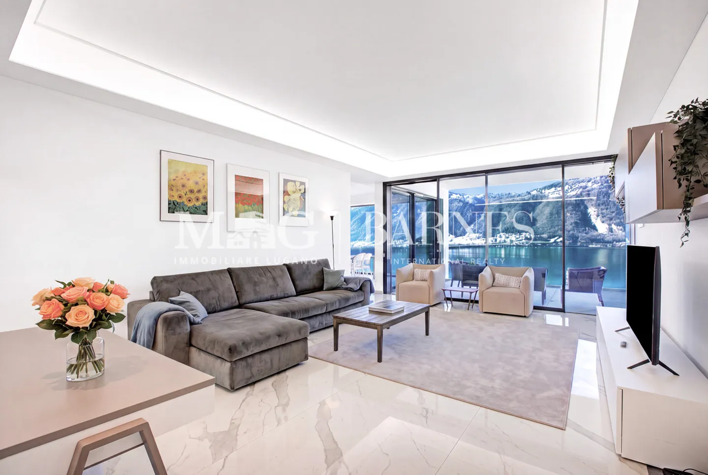 Bissone: 3.5-room apartment with lake view and terrace - Photo 3 of 11
