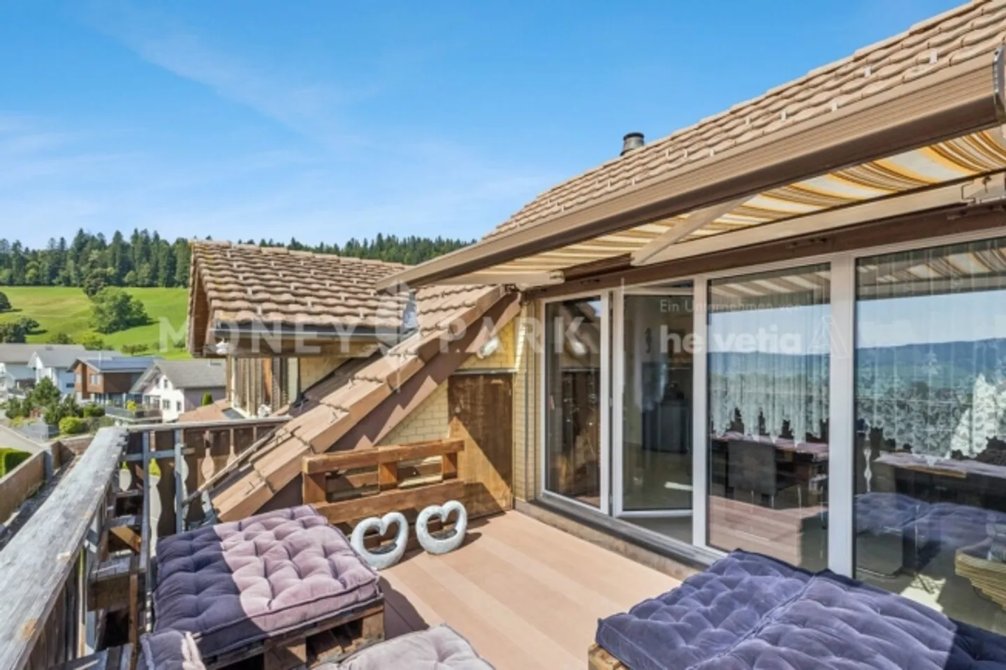 Appartement en attique de 4,5 pièces avec vue - Photo 9 sur 13