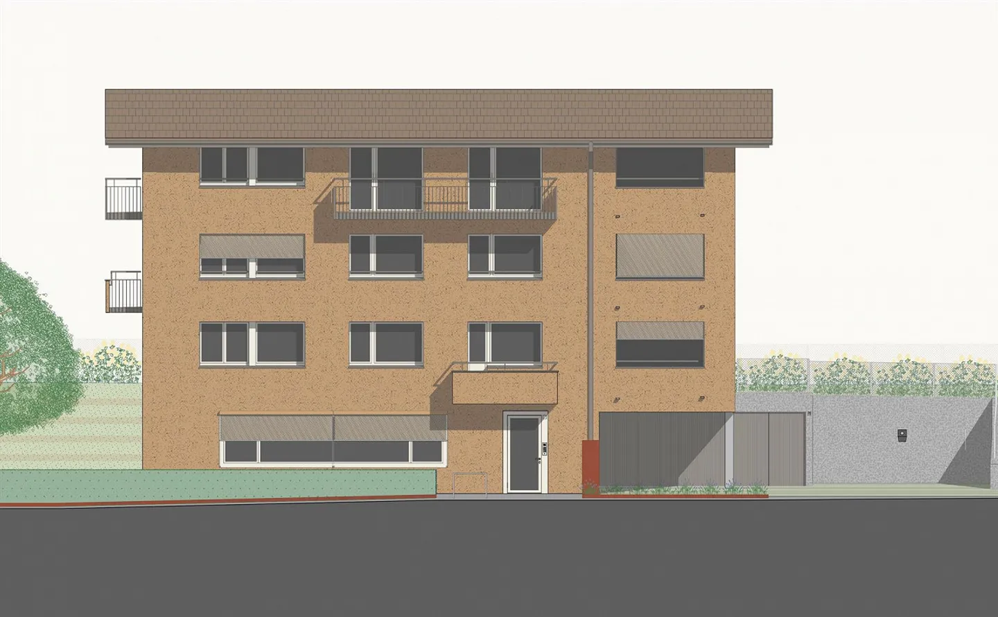 Appartement 4.5 pièces avec deux espaces extérieurs à Wilen/Sarnen - Photo 1 sur 2