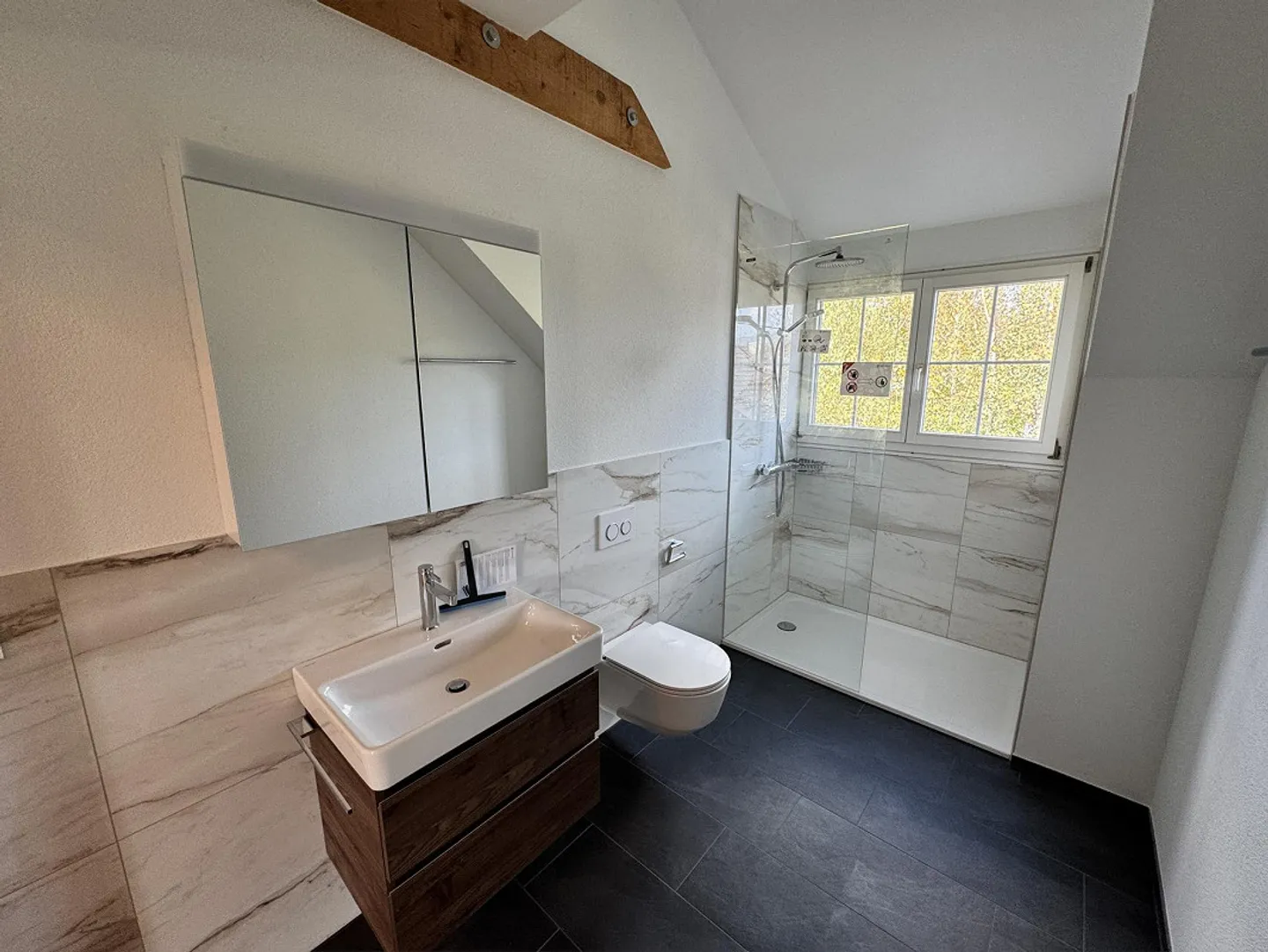 Geräumiges neues Penthouse in Röschenz - Foto 9 von 15