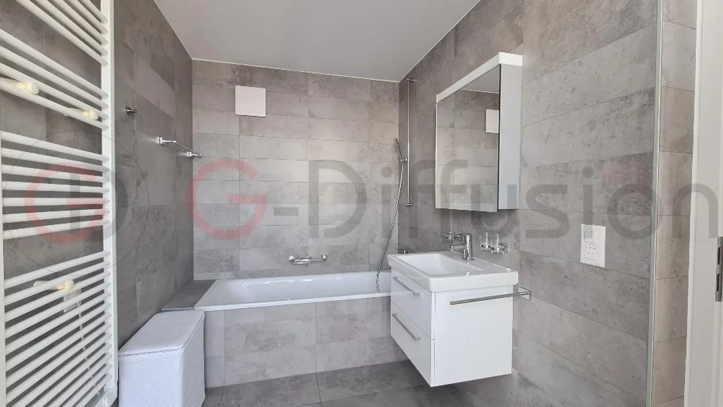 Furnished flat 4.5 room - Appartement meublé de 5.5 pièces à Lausanne - Foto 7 di 8