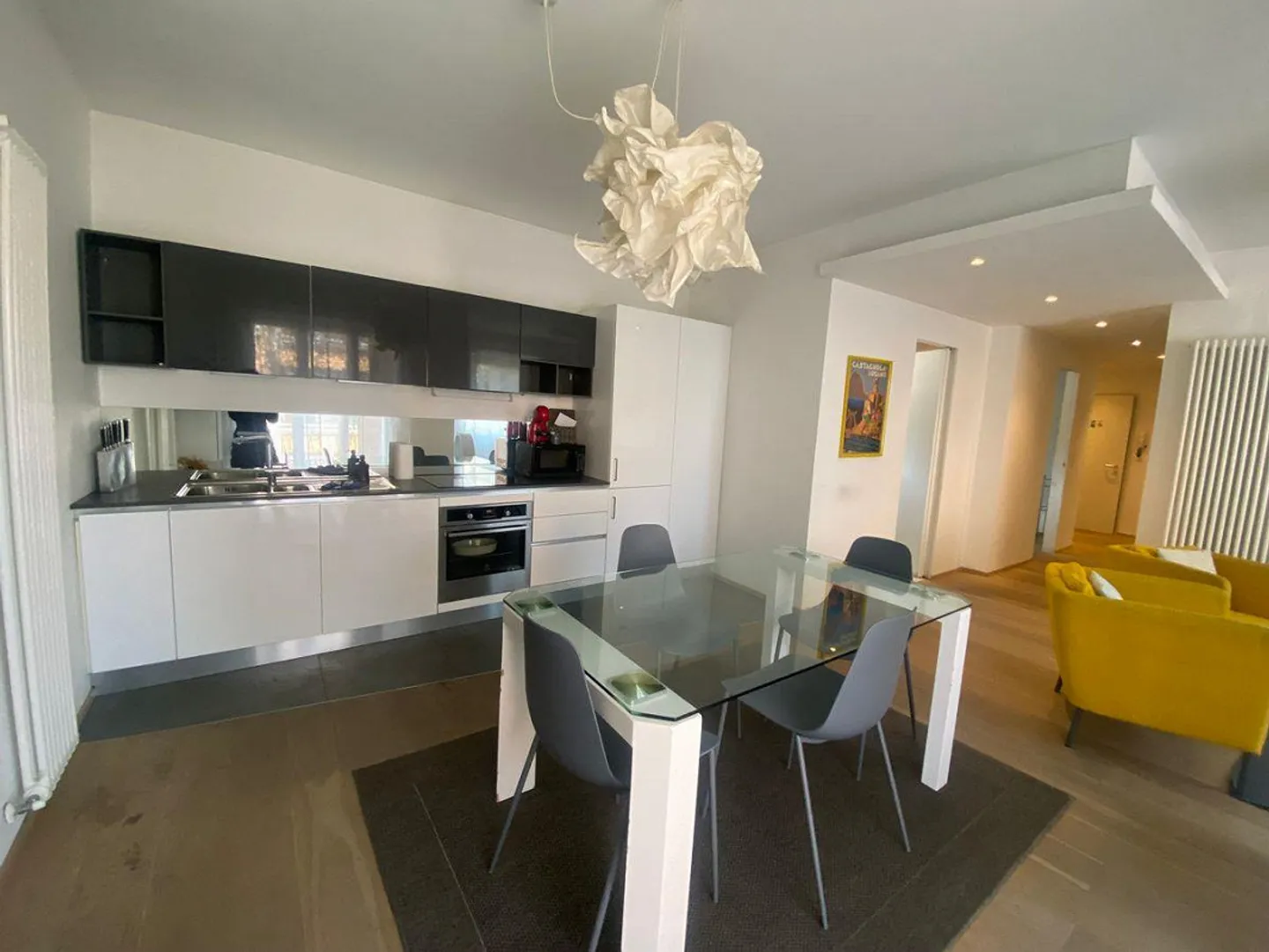 Lugano - Appartement 3,5 pièces meublé - P44 - Photo 1 sur 7