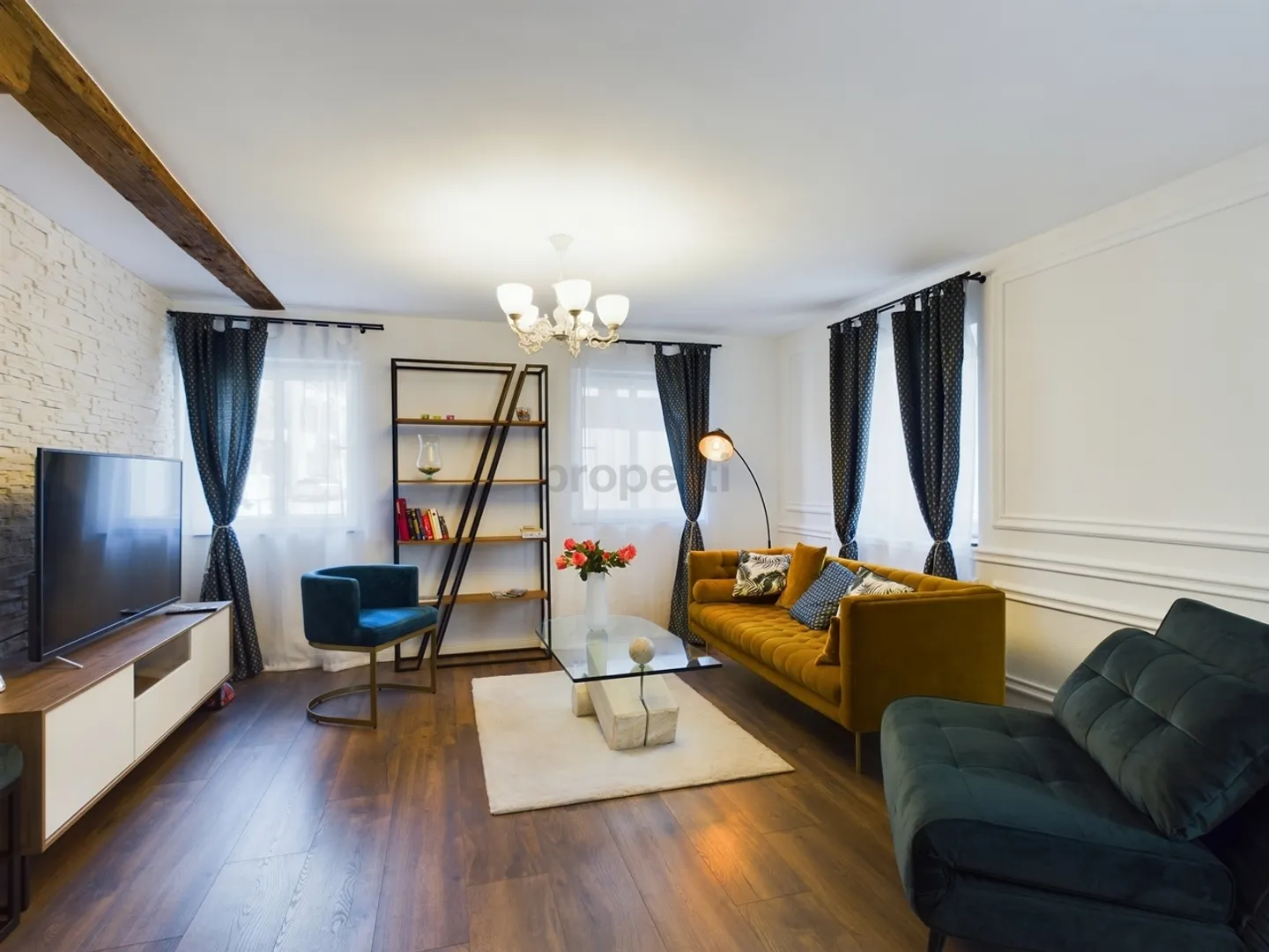 Exklusive möblierte 3.5-Zimmer-Wohnung mitten in der Altstadt von Rheineck - Foto 2 von 9