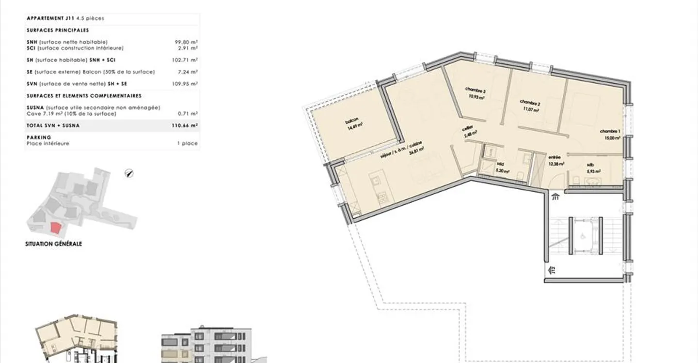 Charmante 4.5-Zimmer-Wohnung - Foto 4 von 4