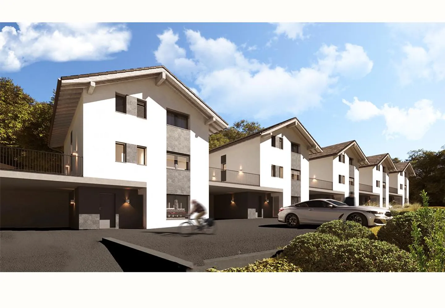 New Promotion "Les Collondels": 5 spacious family houses with 6.5 rooms and a private studio in Surpierre - Photo 6 of 6