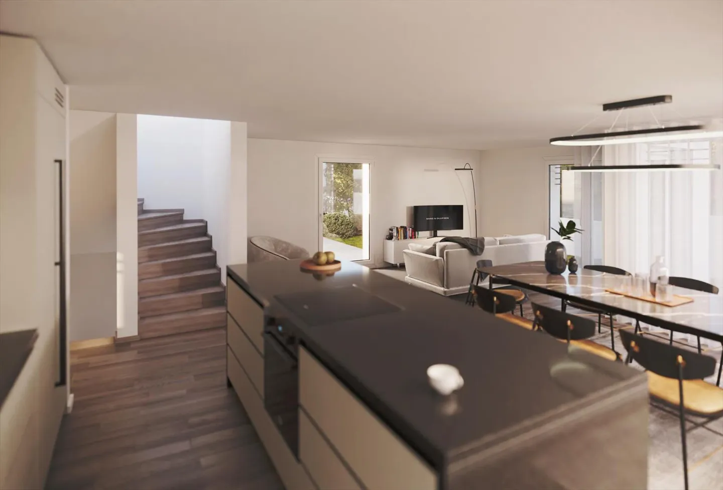New Promotion "Les Collondels": 5 spacious family houses with 6.5 rooms and a private studio in Surpierre - Photo 1 of 6