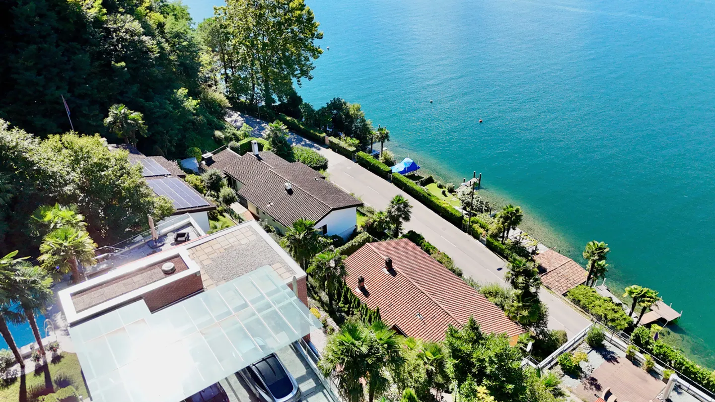 Helle Villa mit Garten, Pool und Blick auf den Luganersee - Foto 6 von 10
