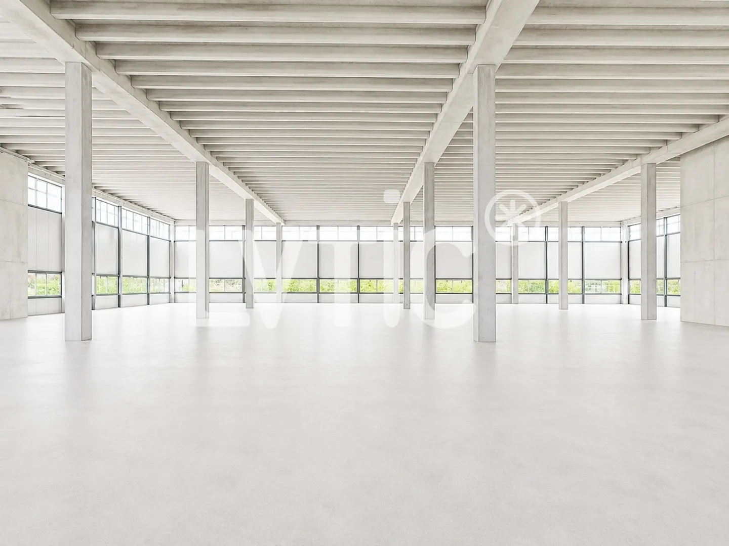 Capannone industriale, uffici di 6600 m2 divisibili in affitto a Domdidier - Foto 2 di 12