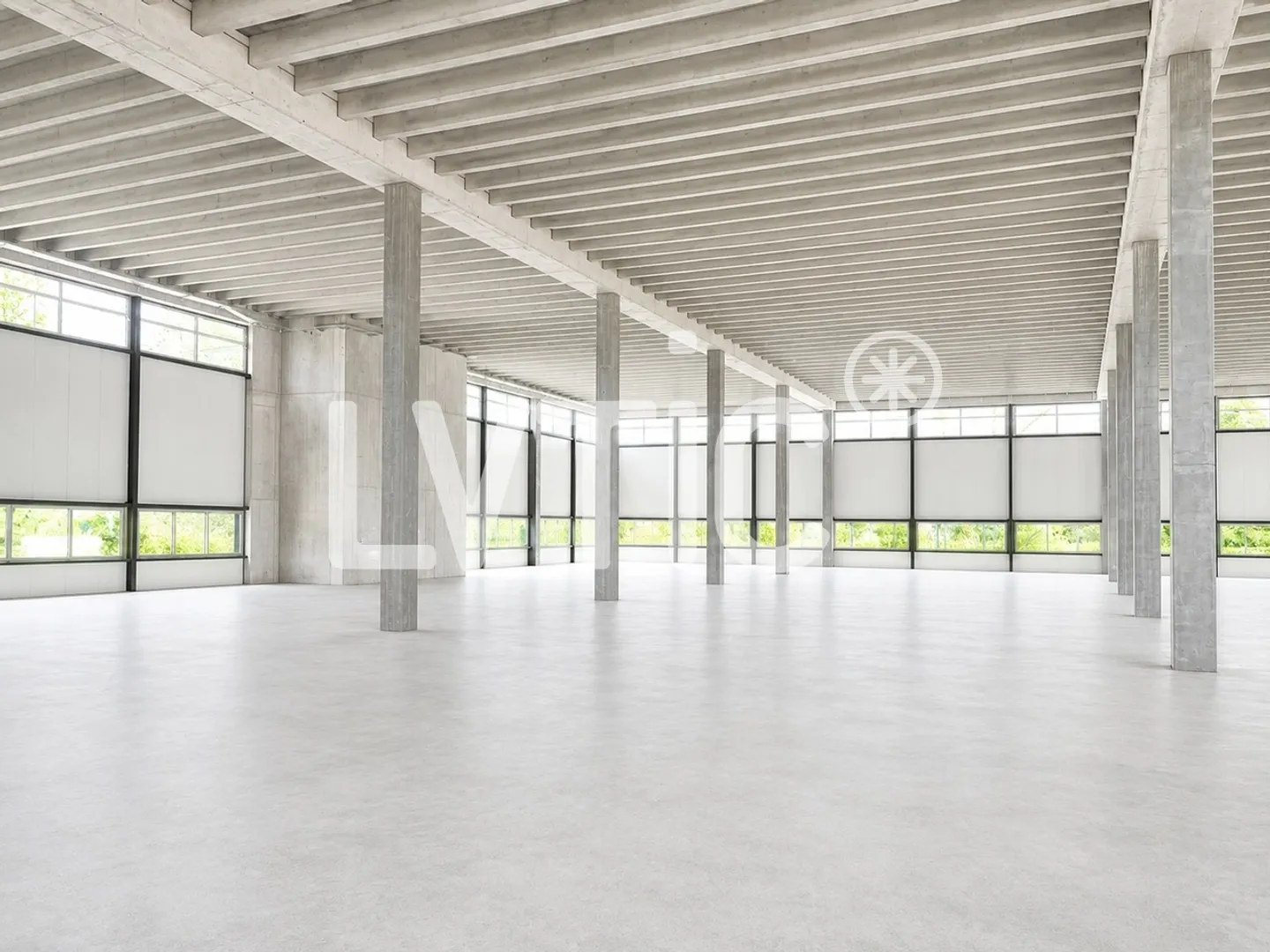 Capannone industriale, uffici di 6600 m2 divisibili in affitto a Domdidier - Foto 5 di 12